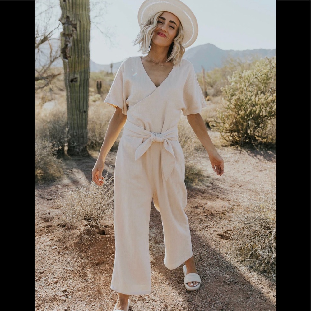 Harper Lynn Wrap Jumpsuit Roolee